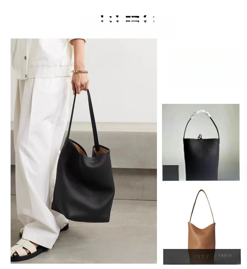 Eimerförmige, große Kapazität, weiches Leder, für Pendler, Damen-Schulterhandtasche_voghion.com